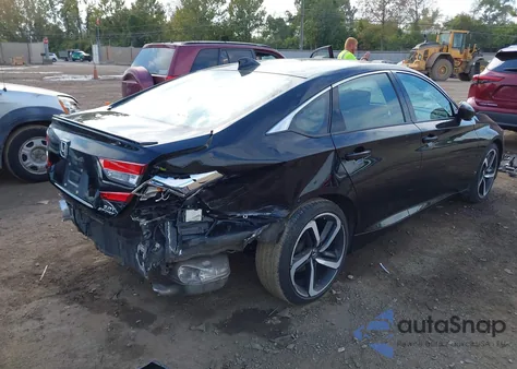 2020 Honda Accord Sport 2.0T из США, поврежденный, VIN 1HGCV2F39LA031243
